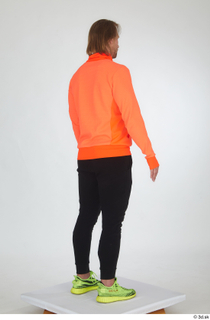 Erling black tracksuit dressed orange long sleeve t shirt sports…